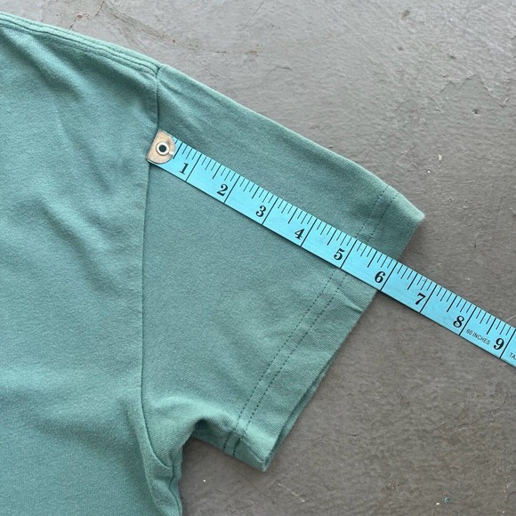 Abercrombie & Fitch 90s Inspired Statement Graphic T-Shirt - Green Men’s Medium - Picture 8 of 9